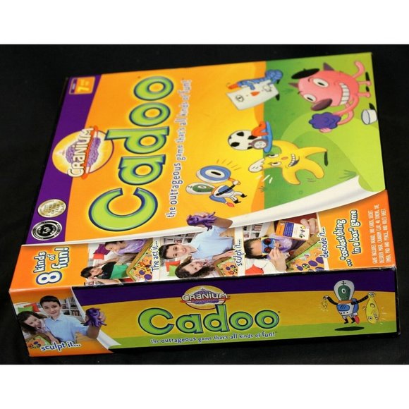Cranium Cadoo Outrageous 8 Activities Game Act Decode Sculpt Ages 7+ Pictiona - Picture 5 of 9